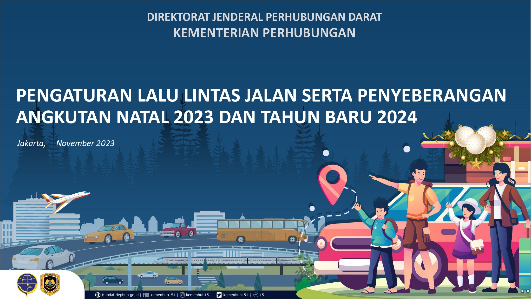 Pengaturan Lalu Lintas Jalan NATAL & TAHUN BARU 2024